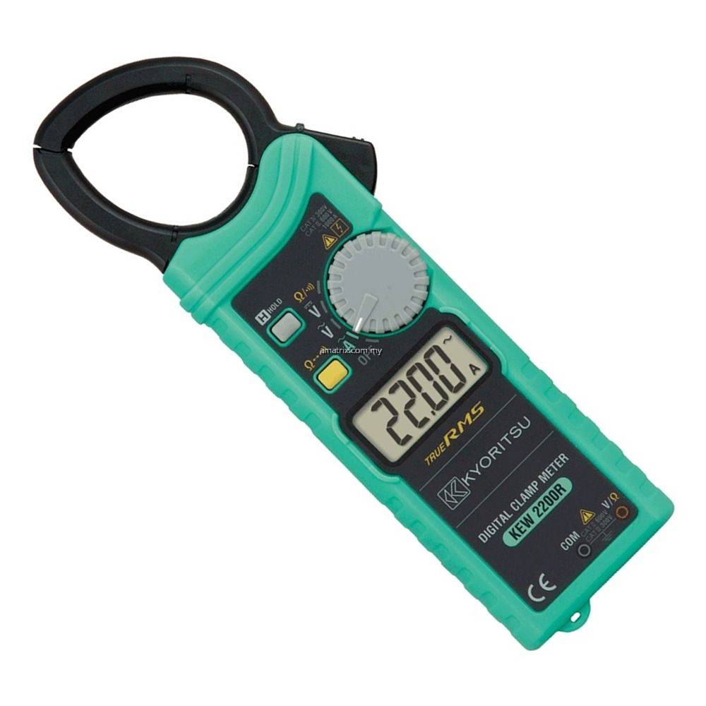 KYORITSU 2200R DIGITAL CLAMP METER with True RMS